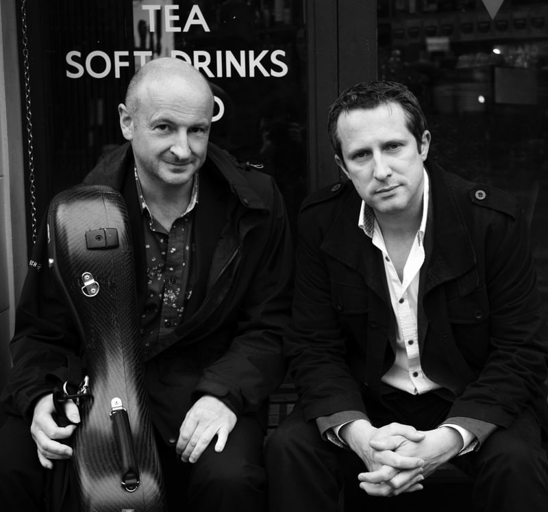 Eden Stell guitar duo portrait