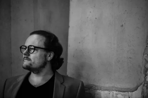 Jonathan Berman looking pensive