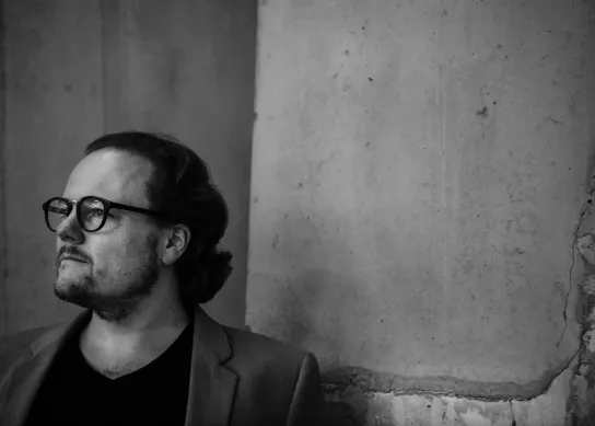 Jonathan Berman looking pensive