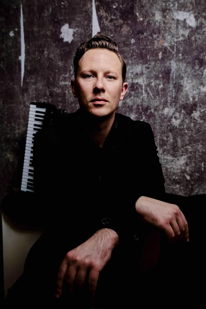 Headshot of Accordionist Martynas Levickis