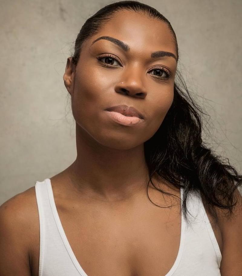 Portrait of Nardia Ruth, looking to camera