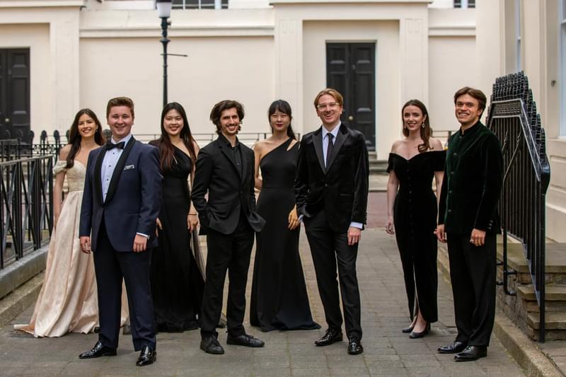 Group portrait of the Academy Song Circle