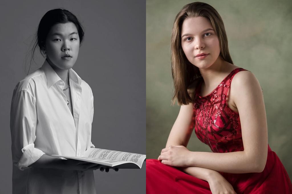 Headshots of Tracy Tang and Clara Siegle