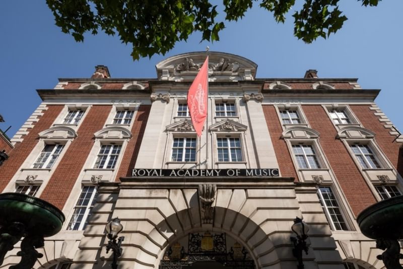 The front of the Academy building