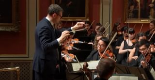 John wilson conducts Academy students