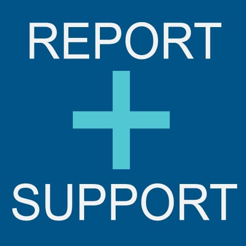 Report and Support Logo