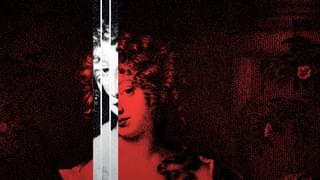 Purposely distorted image of an artistic impression of Dido of Greek mythology