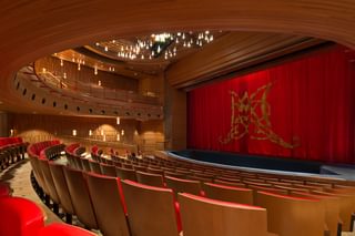 An empty Susie Sainsbury Theatre