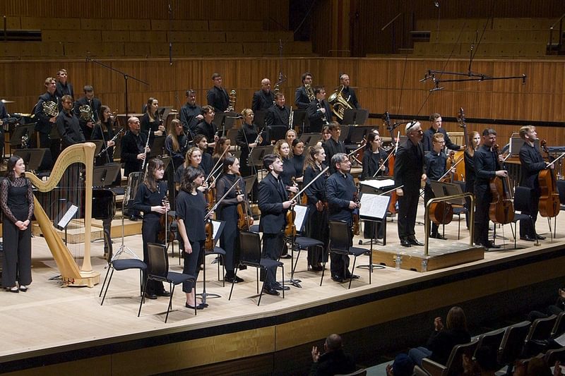 The LPO in concert with Academy students