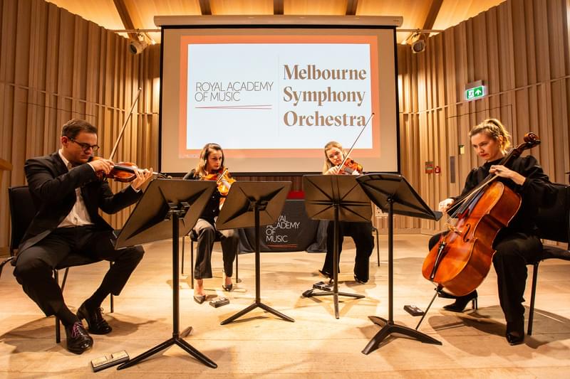 A string quartet