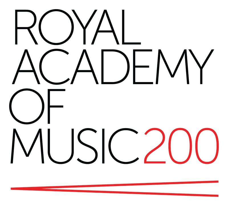 Logo with text 'Royal Academy of Music 200'