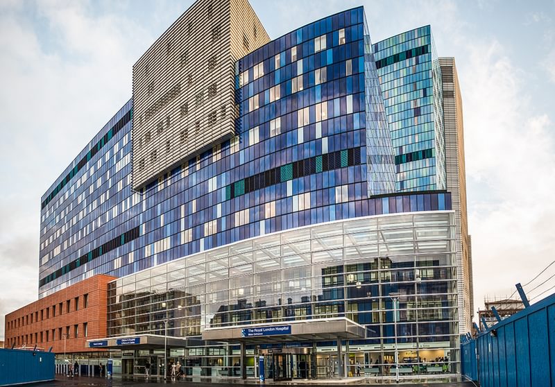 Exterior of the Royal London Hospital