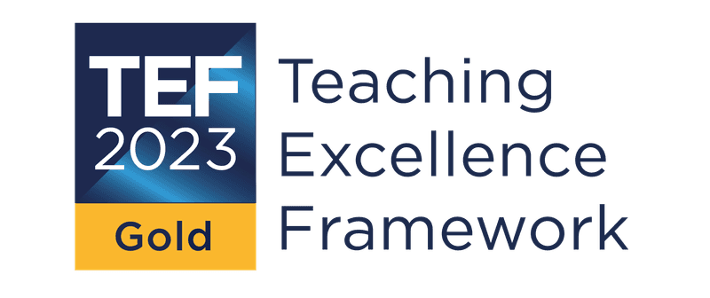 Decorative Image of the Teacing Excellence Framework 'Gold' designation