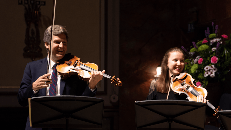 An Academy student plays at the Wigmore Hall