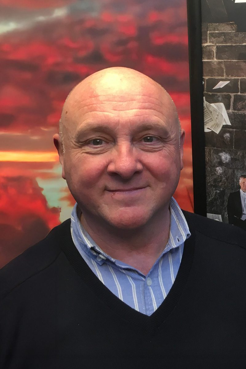 Michael Emery smiling to camera